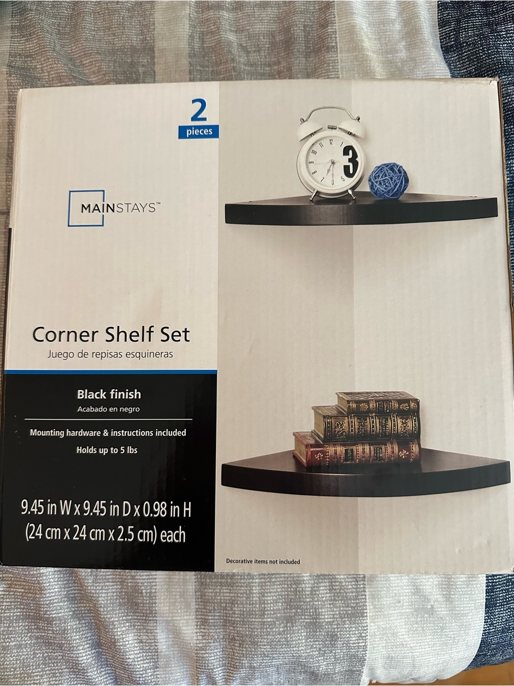 Mainstays Corner Shelf Set NEW!